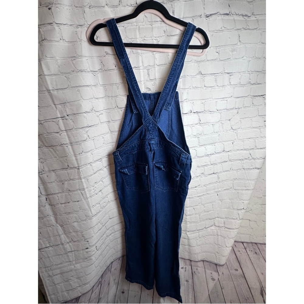 Lucky Brand Dark Blue Denim Overalls